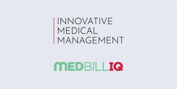 Innovative Medical Management and MedBill IQ logos